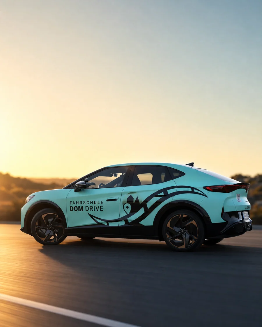 Cupra Tavascan – das Fahrschulauto von Dom Drive